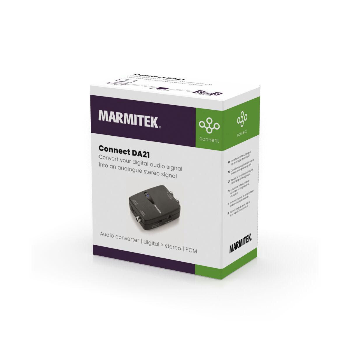 MARMITEK Connect DA21, Audio Konverter