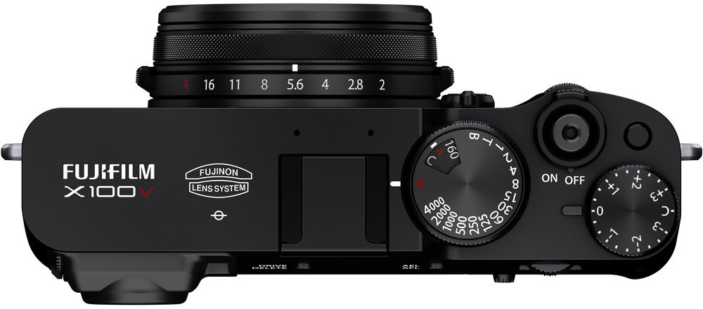 FUJIFILM X100V Digitális fényképezőgép, fekete