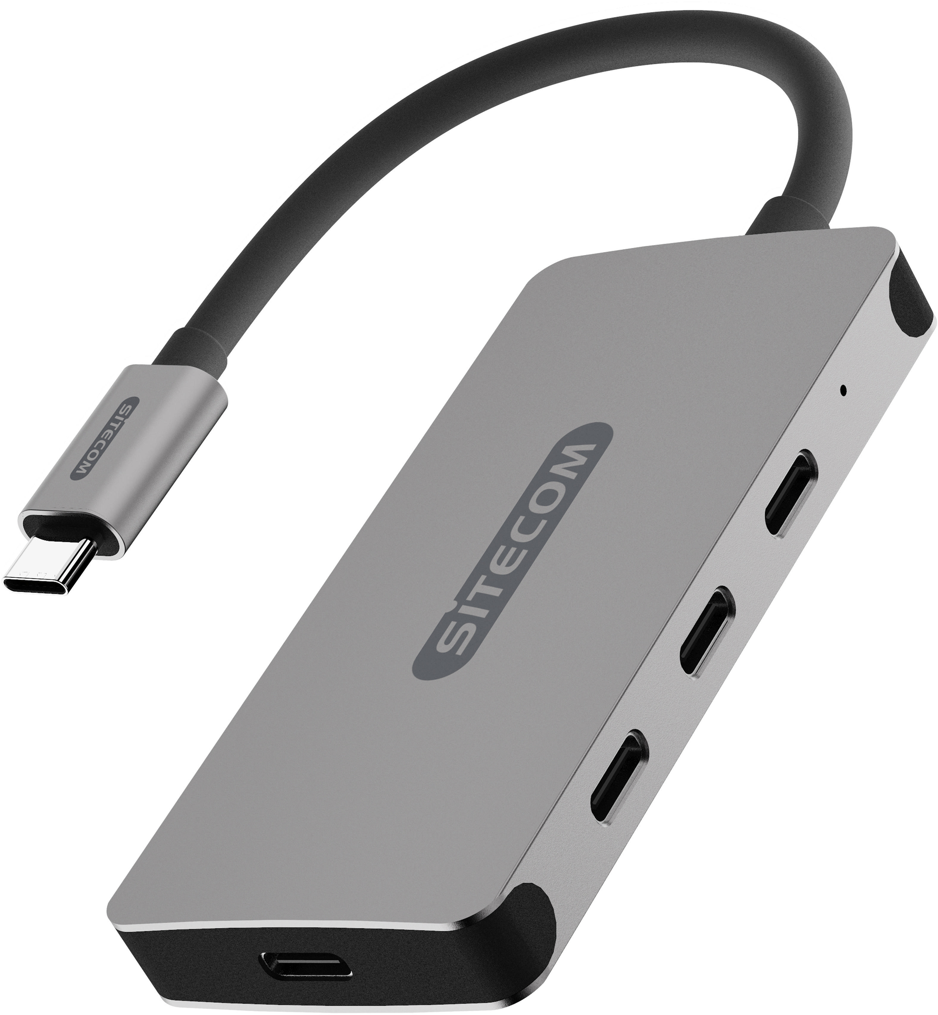 SITECOM CN-386 USB Hub, Silber