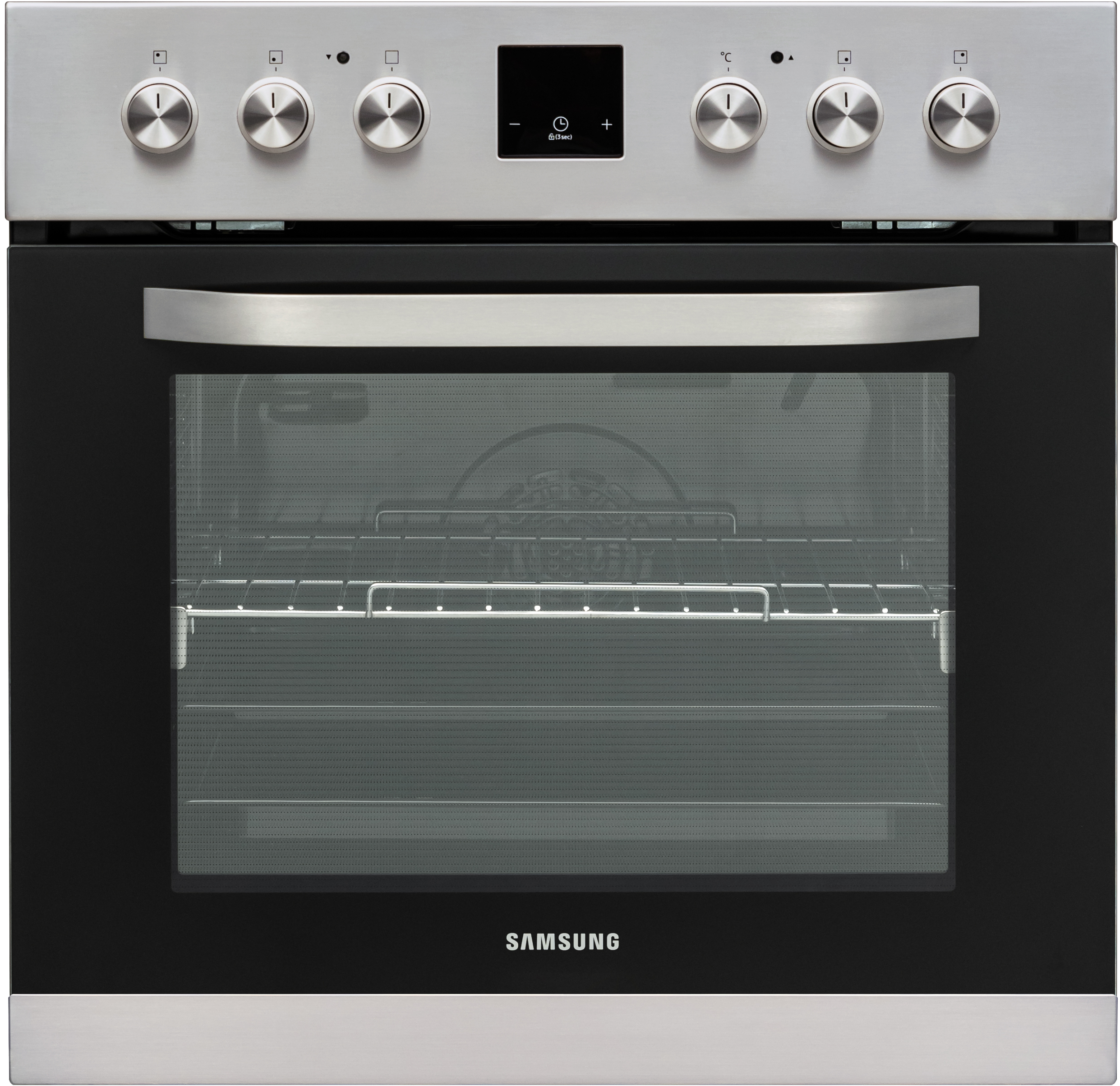 SAMSUNG NB69R3301RS/EG, Backofen (Einbaugerät, 69 l, 595 mm breit)