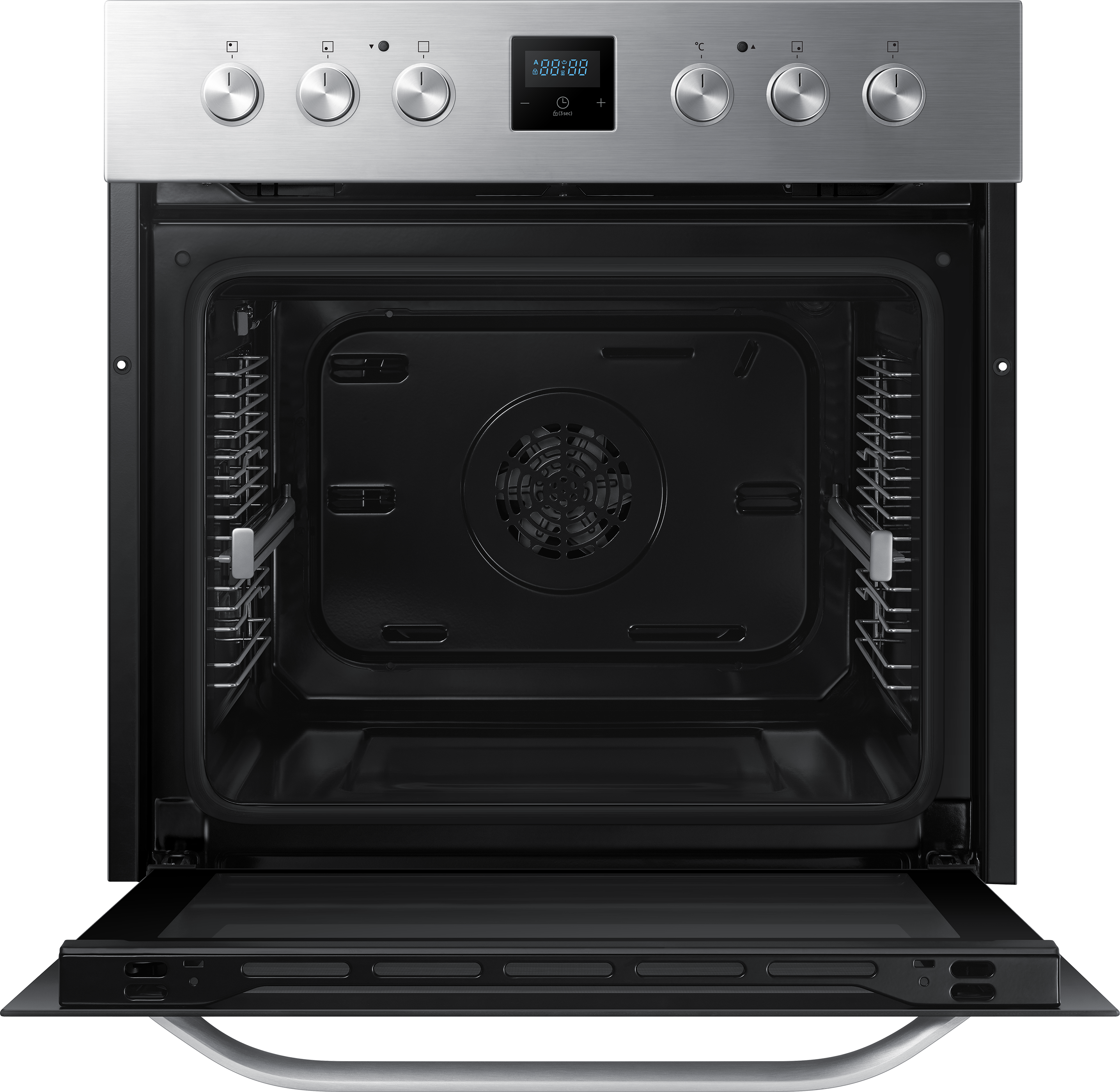 SAMSUNG NB69R3301RS/EG, Backofen (Einbaugerät, 69 l, 595 mm breit)