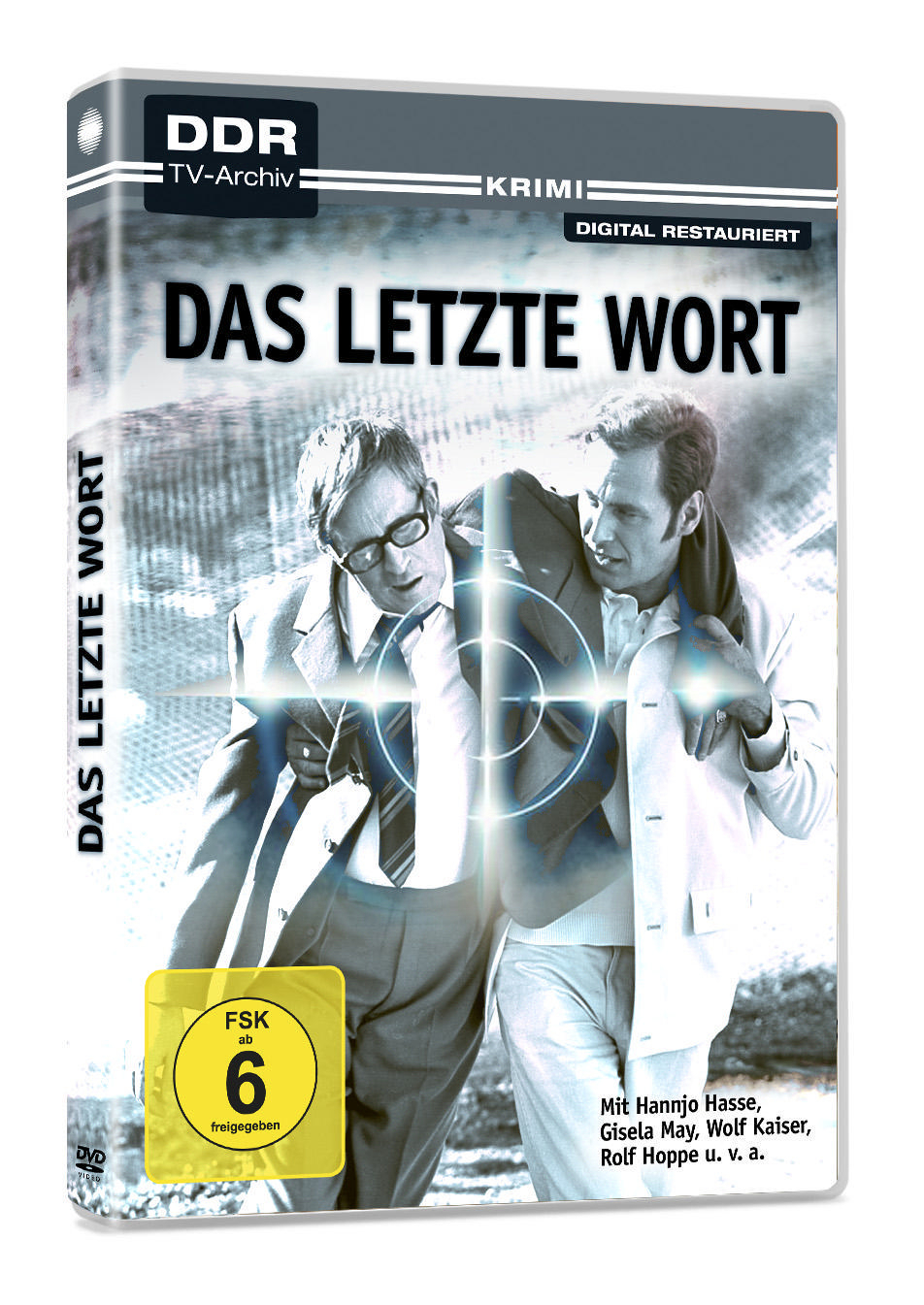 Eine DVD-Hülle mit dem Titel „Das Letzte Wort“.