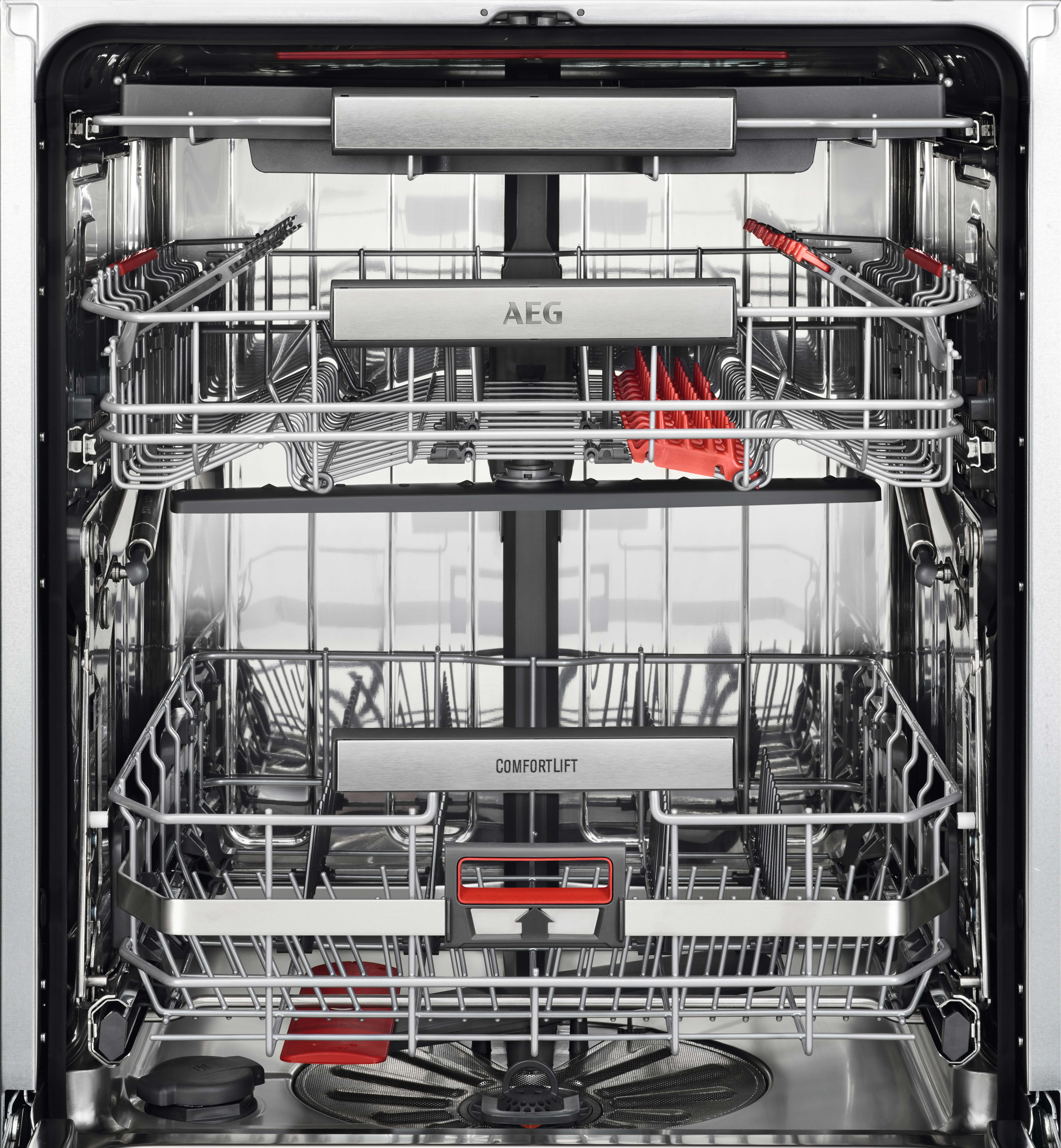 AEG FSE63800AP Geschirrspüler (vollintegrierbar, 596 mm breit, 44 dB (A), D)