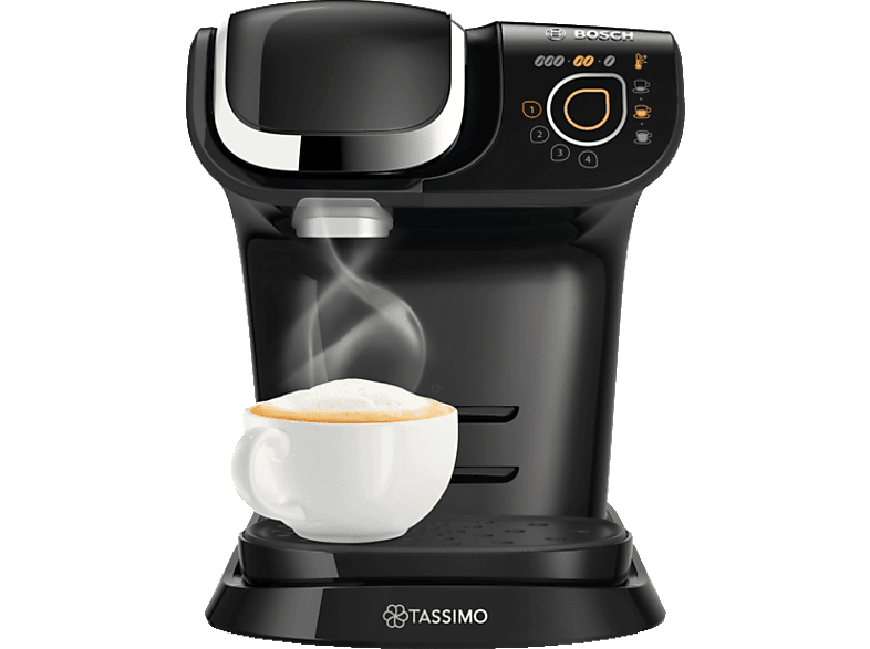 Way 2 Tassimo TAS6502 My Kapselmaschine Schwarz BOSCH