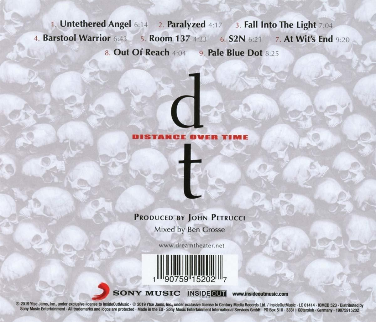 CD-Cover mit Songtiteln und Totenkopf-Hintergrund, weißer Text.