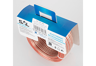 SAL KL 1,5mm-10méter hangszóró vezeték, átlátszó