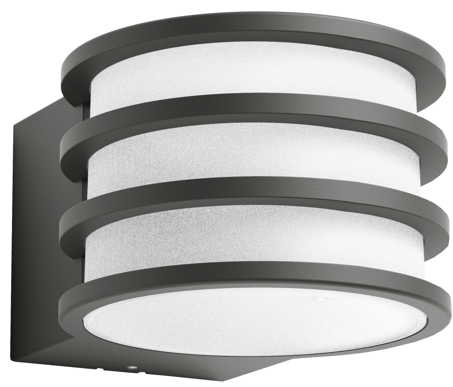 PHILIPS HUE Lampe murale Smart Lucca Blanc chaud Gris (1740193P0)