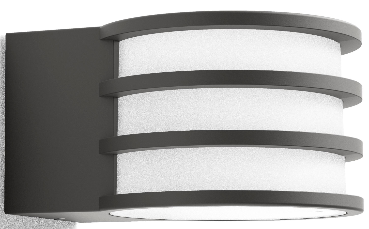PHILIPS HUE Lampe murale Smart Lucca Blanc chaud Gris (1740193P0)