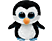 TY Boos Waddles plüss, pingvin, 15 cm (36008)