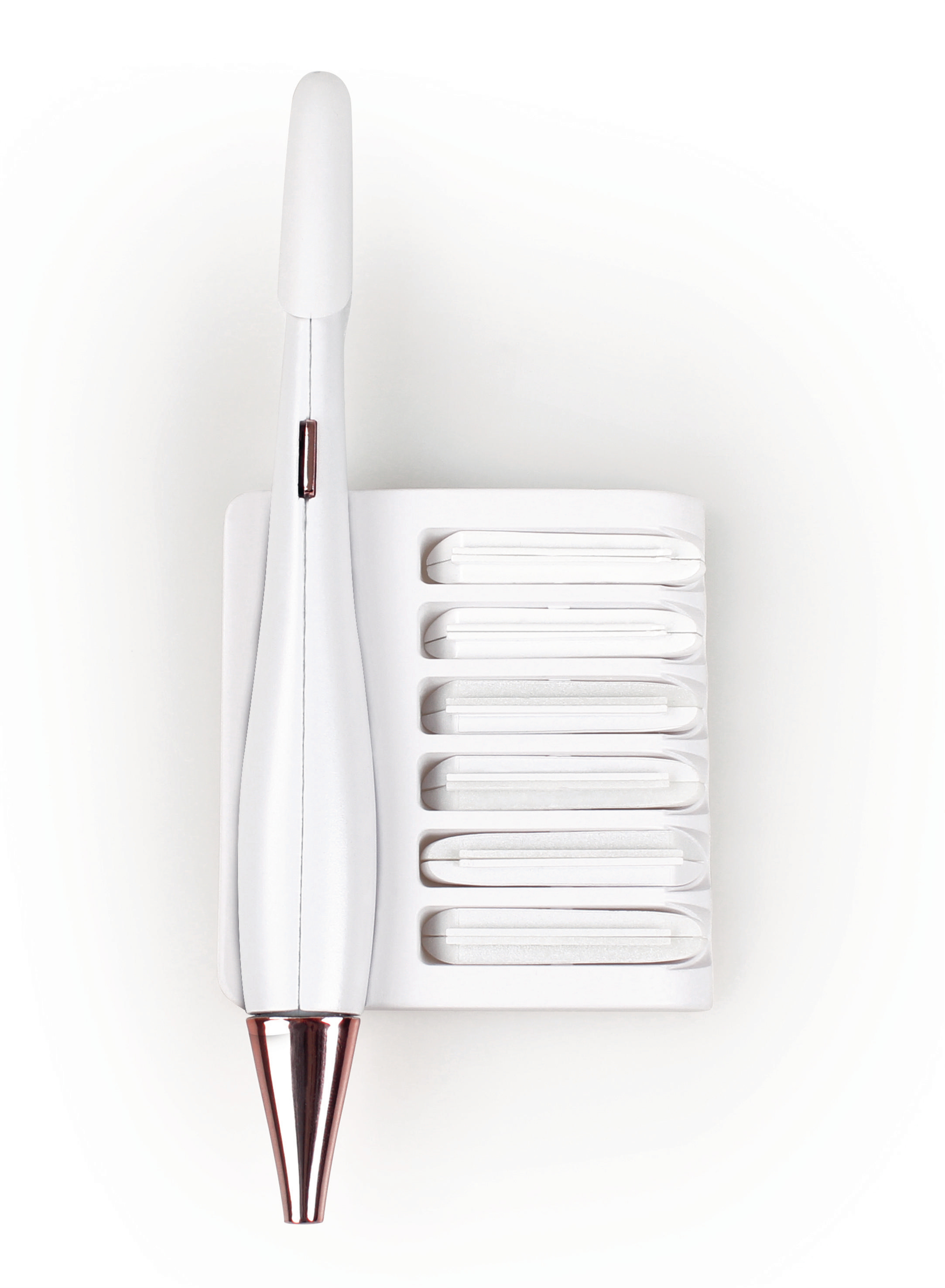VITALMAXX 8122 Perfect Shave Glow Skin Rasierer, Weiß
