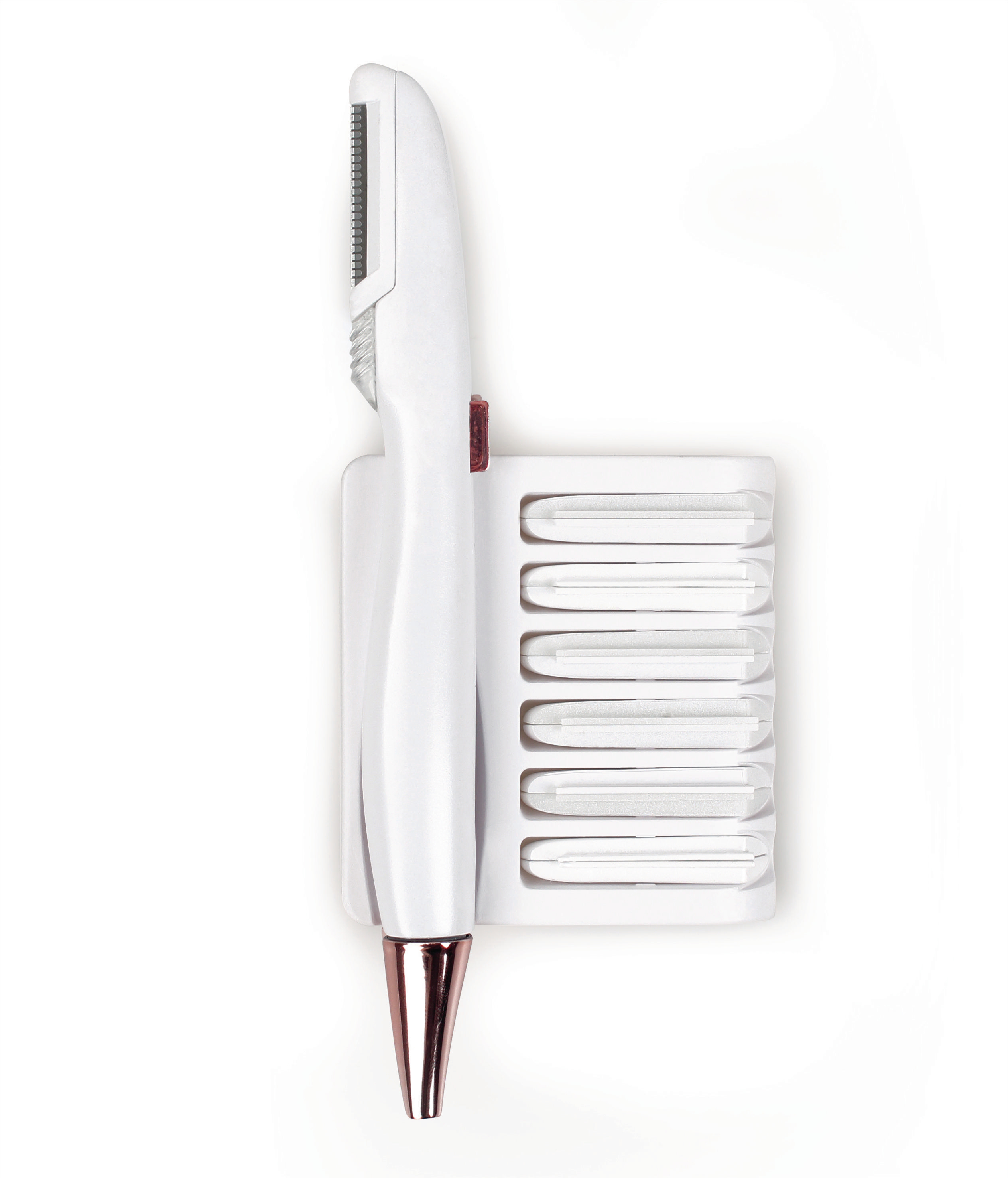 VITALMAXX 8122 Perfect Shave Glow Skin Rasierer, Weiß