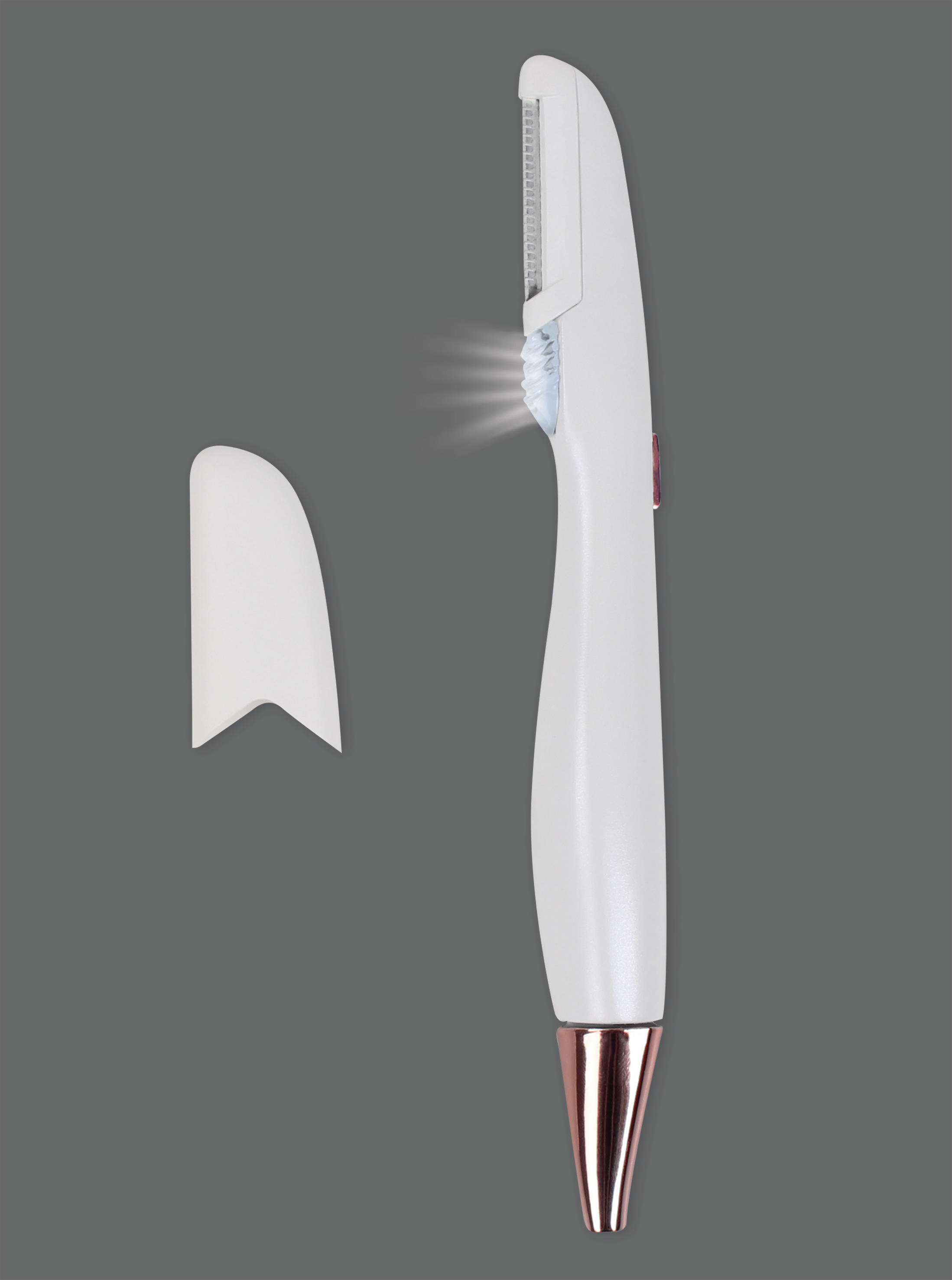 VITALMAXX 8122 Perfect Shave Glow Skin Rasierer, Weiß
