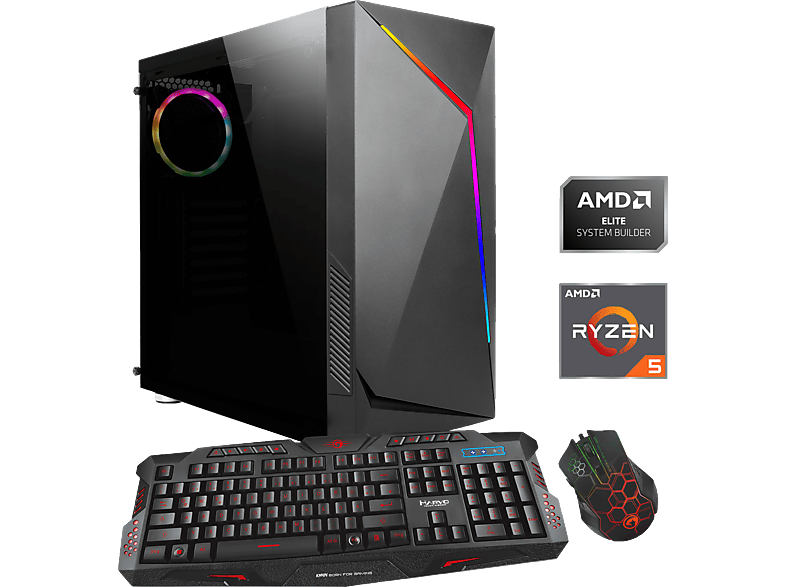 HYRICAN Ryzen™ mit Gaming 1 PC GTX 6510, Windows GB Prozessor SUPER AMD HDD 10, SSD 480 , GB 1650 , 4 , GeForce 5 TB , GB , PC 16 GAMING RAM