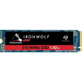 SEAGATE 1.92TB SSD Festplatte IronWolf 510, NAS, M.2 NVMe, W850/R3150
