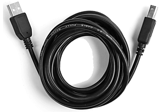 EKON Type A och Type B USB-kabel 3M - Svart