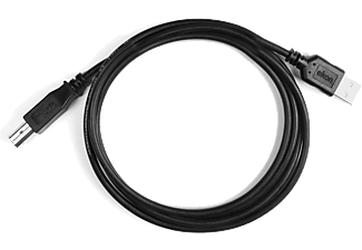 EKON Typ A- och Typ B USB-kabel 1.8M - Svart