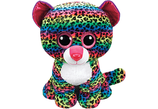 TY Boos Dotty plüss, színes leopárd, 42 cm (36837)