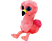 TY Boos Gilda plüss, rózsaszín flamingó, 15 cm (36848)