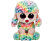 TY Boos Rainbow plüss, színes pudli, 24 cm (37145)