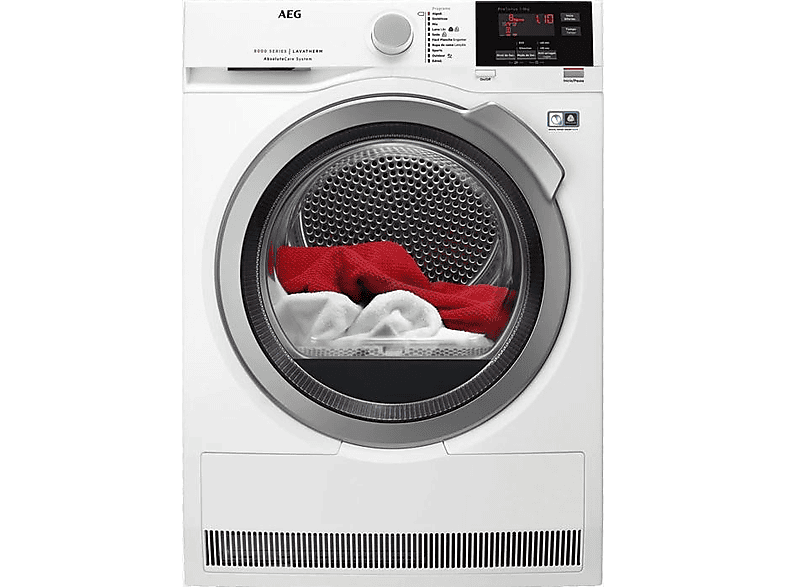 Secadora Bosch Serie 6 WQG233D0ES Independiente, Carga frontal, 8 kg, A, Blanco, Secadoras bomba calor