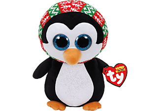 TY Boos Penelope plüss, pingvin, 24 cm (37148)