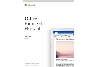Office Famille et Étudiant 2019 - PC/MAC - Français