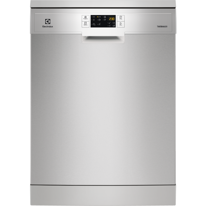 Lavavajillas - Lavavajillas Electrolux ESF5534LOX, 6 programas, 13 servicios, Display LCD, Inox