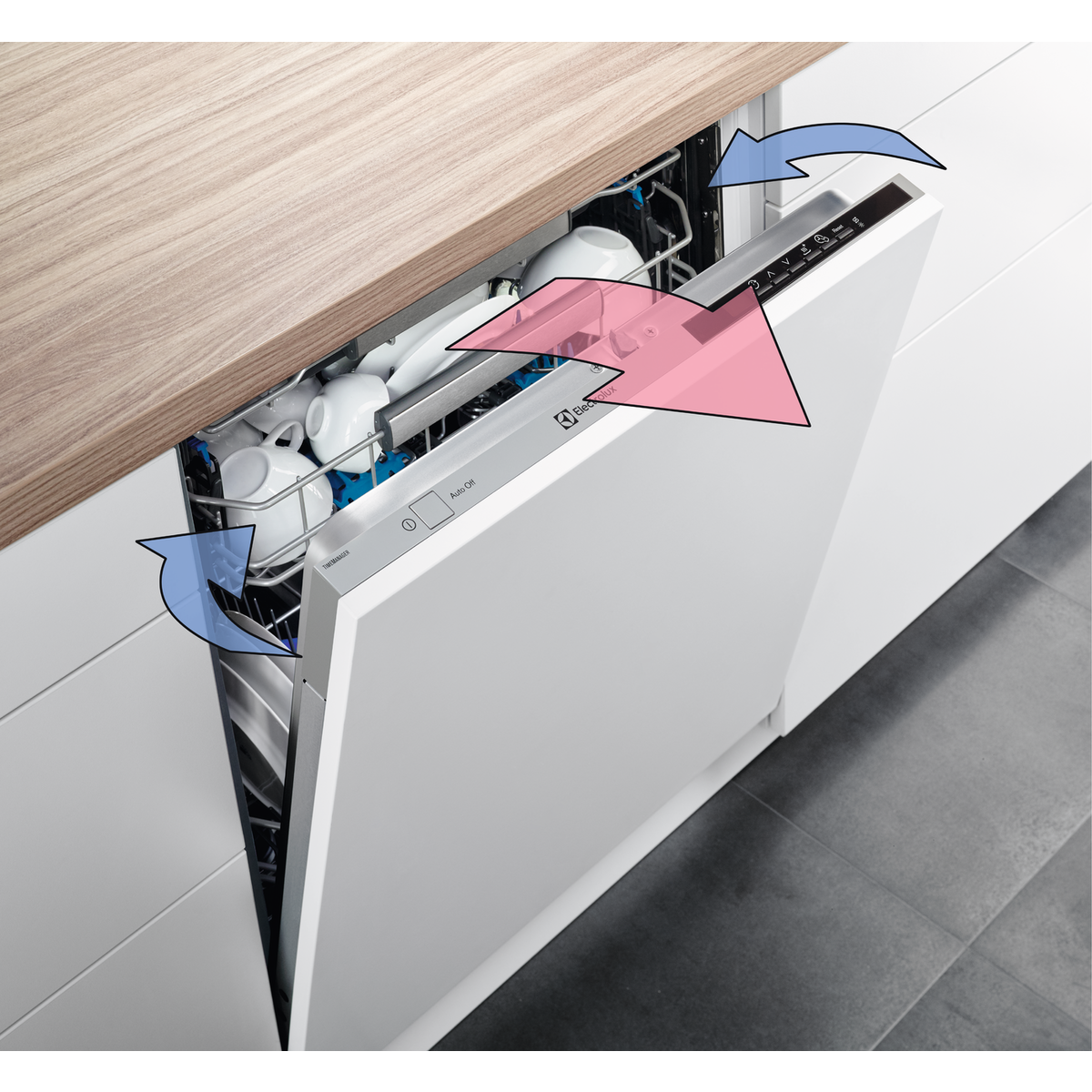 Lavavajillas - Electrolux ESF5534LOW, Independiente, 6 programas, 13 servicios, Blanco