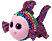 TY Boos Flippy plüss, színes hal, 15 cm (37242)