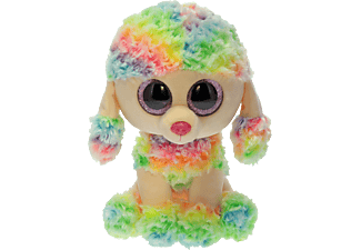 TY Boos Rainbow plüss, színes pudli, 62 cm (99999)