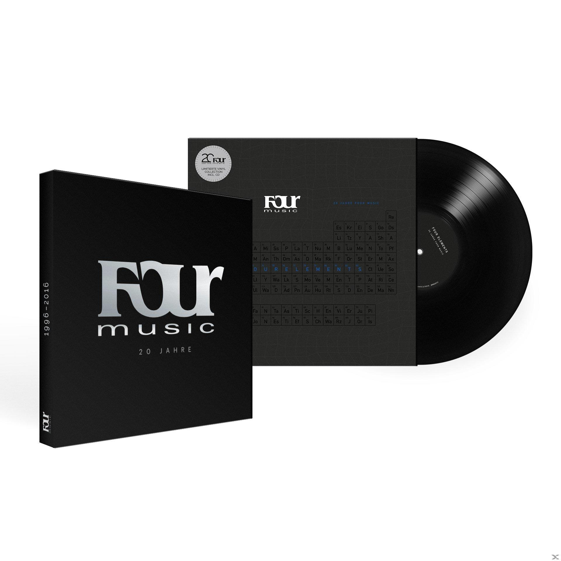 + MUSIC Bonus-CD) FOUR (LP - VARIOUS ELEMENTS 20 JAHRE - FOUR -