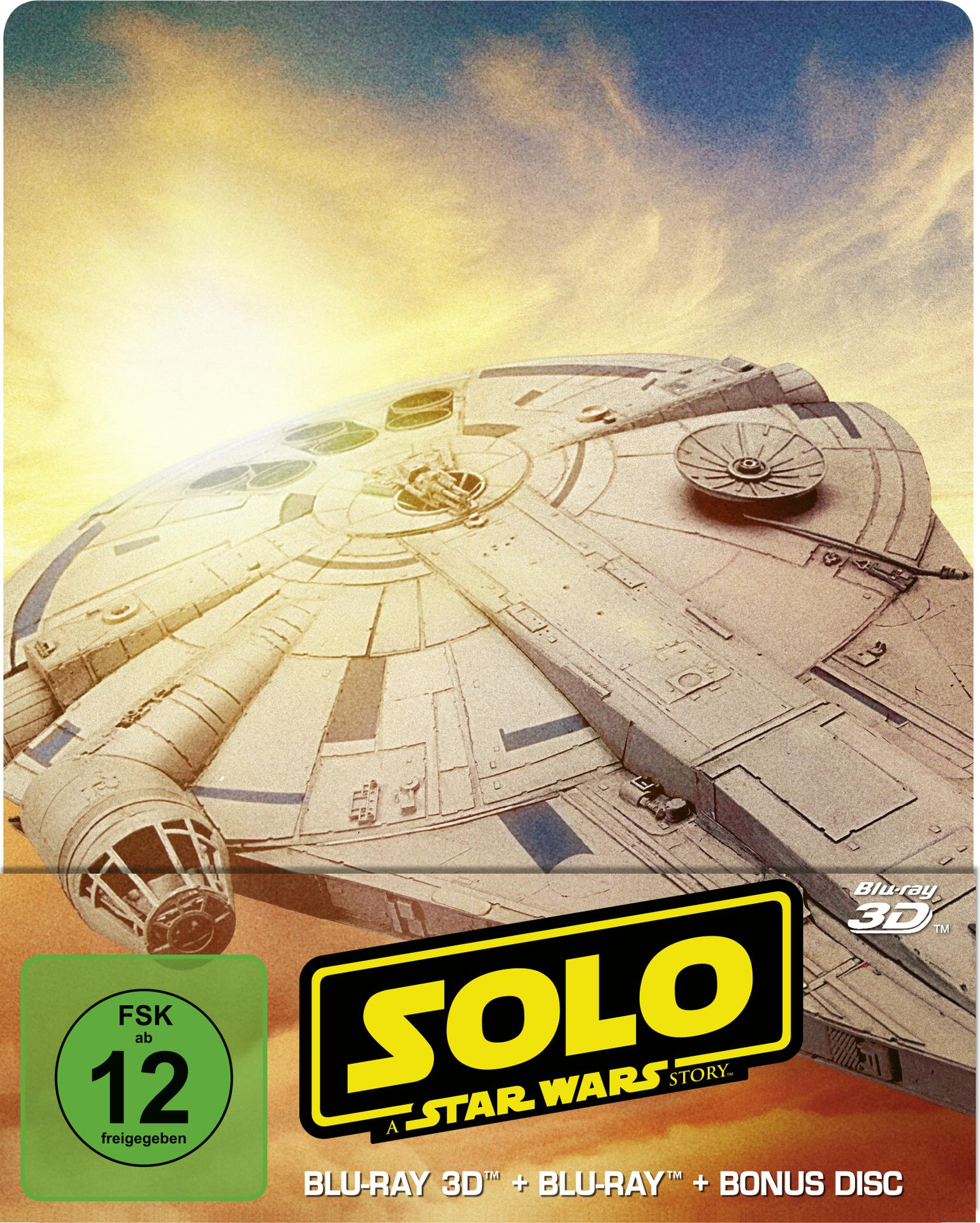 Solo: A Star Wars Story Steelbook - 3D + 2D 3D Blu-ray (+2D)