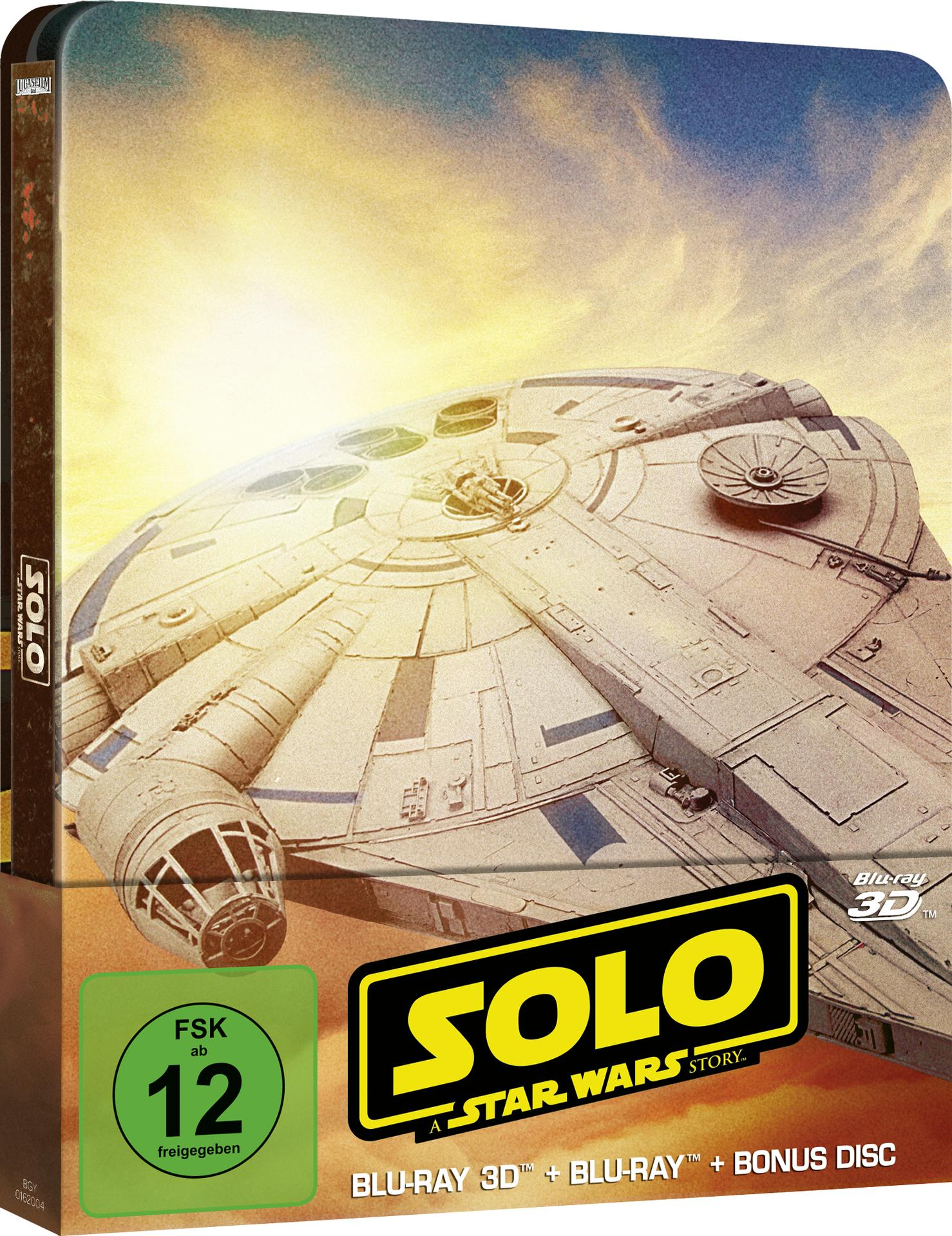 Solo: A Star Wars Story Steelbook - 3D + 2D 3D Blu-ray (+2D)