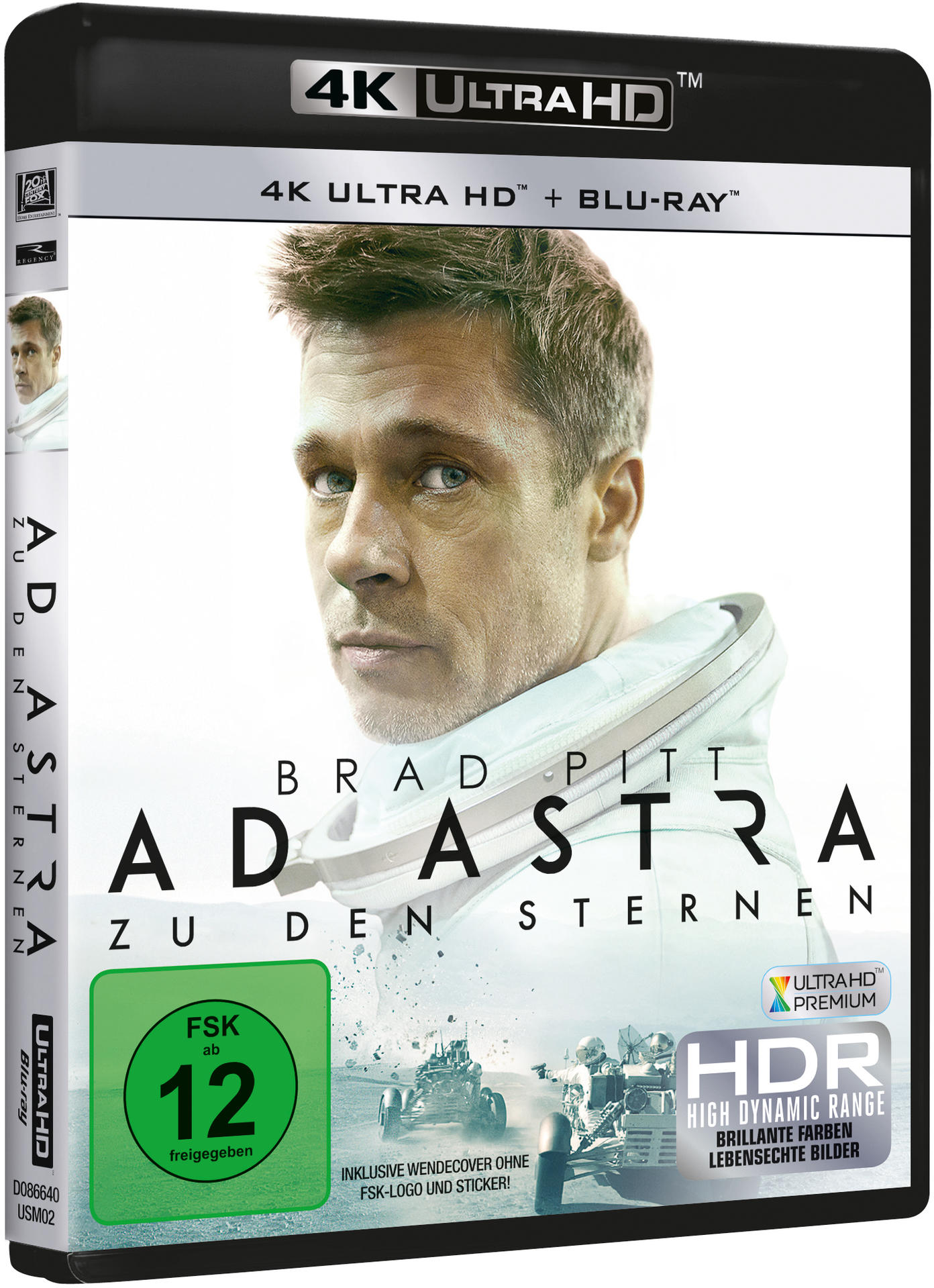 Ad Astra - Zu den Sternen 4K Ultra HD Blu-ray + Blu-ray