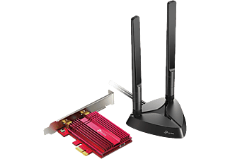 TP-LINK ArcherTX3000E - Adattatore PCIe Wi-Fi (Nero/Rosso)