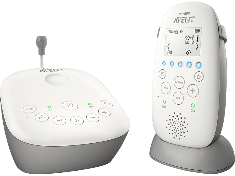 Dect PHILIPS Babyphone AVENT Audio SCD733/26