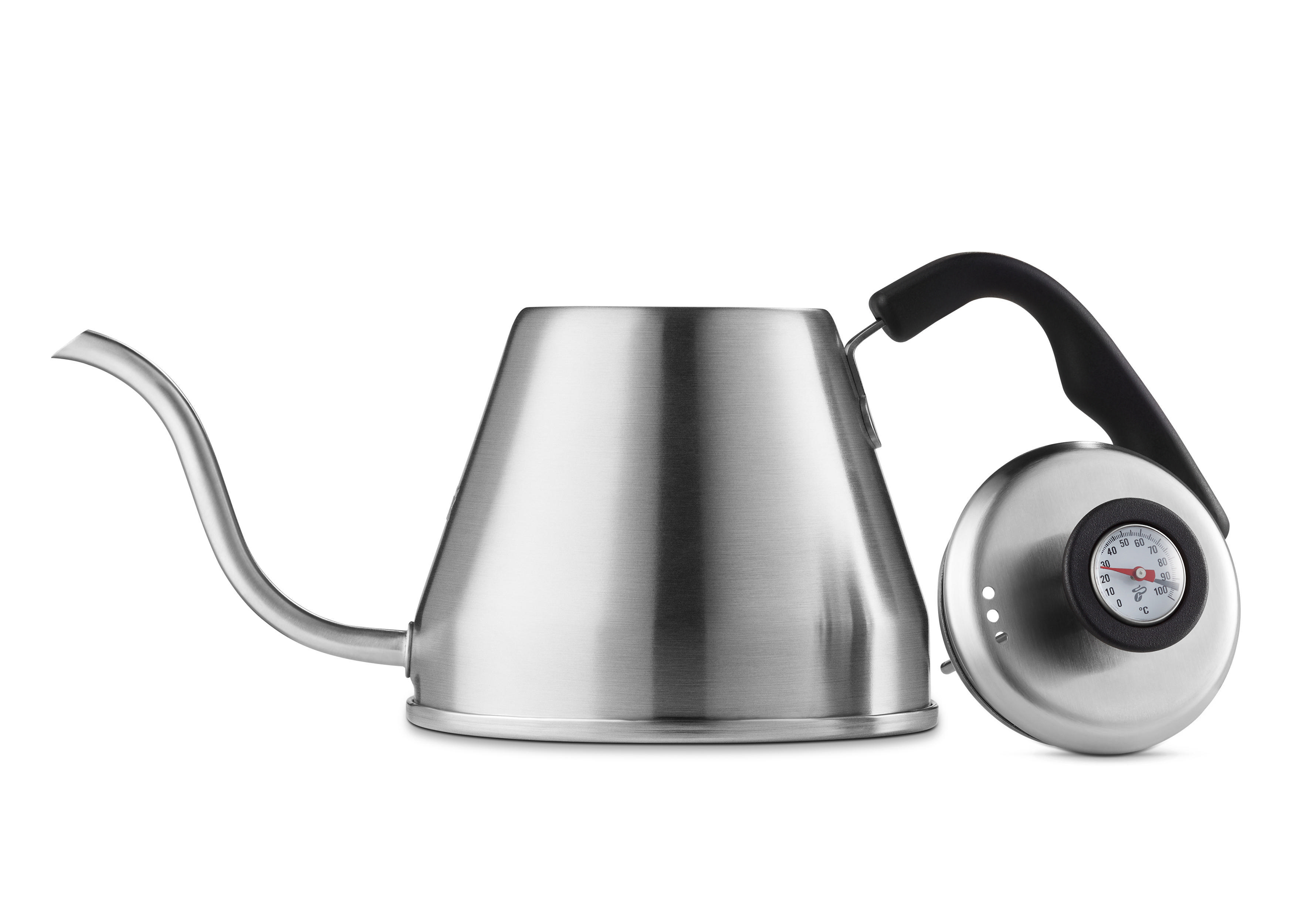 TCHIBO 394071 Wasserkessel Silber/Schwarz