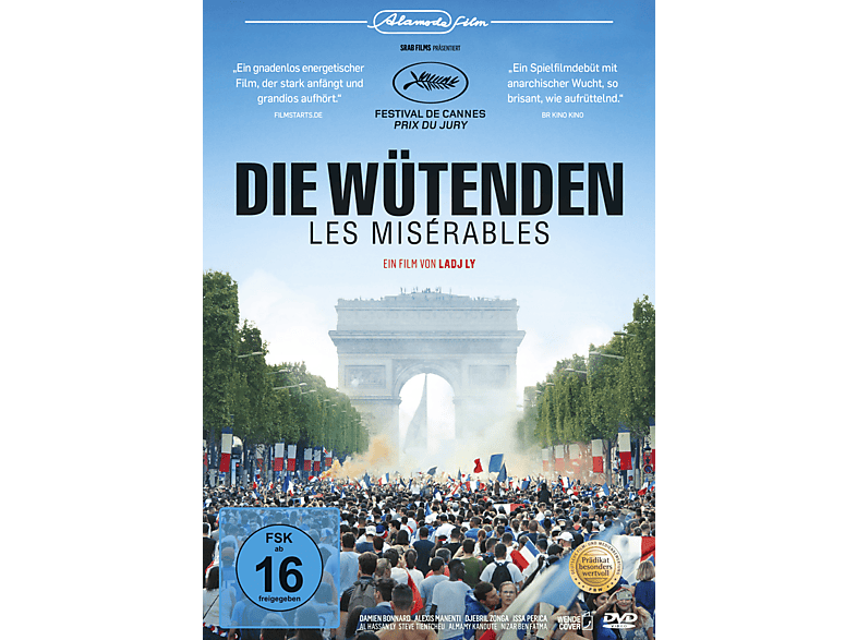 Die Wütenden - Les misérables DVD (FSK: 16)