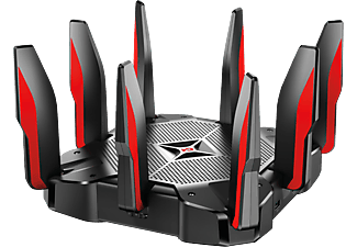 TP-LINK Archer AX11000 - Gaming Router (Schwarz/Rot)