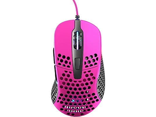 CHERRY M4 RGB - Gaming Maus, Kabelgebunden, Optisch mit Leuchtdioden, 16000 cpi, Pink