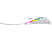 CHERRY M4 RGB - Gaming Maus, Kabelgebunden, Optisch mit Leuchtdioden, 16.000 CPI, Weiss