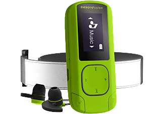 ENERGY SISTEM MP3 Clip Bluetooth Sport 16 GB, zöld