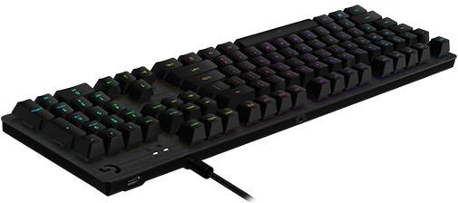 LOGITECH Mechanisch gamingtoetsenbord G512 Carbon Azerty (920-009348)