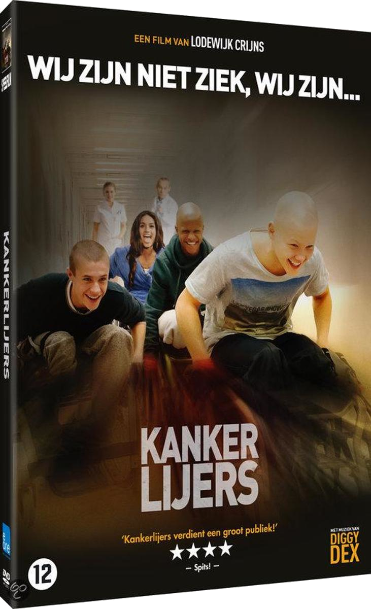 DVD-hoes met filmtitel in het Nederlands en afbeeldingen van jongeren.