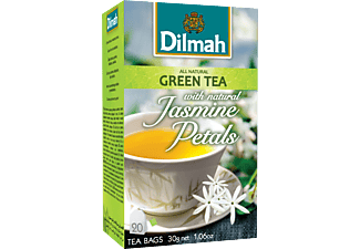 DILMAH Jasmine Green Tea aromás zöldtea, aromazáró dobozban, 20*1,5g