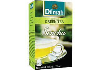 DILMAH Sencha Green Tea aromás zöldtea, aromazáró dobozban, 20*1,5g