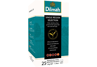 DILMAH Variety Pack Black Teas fekete tea válogatás, 25x2g