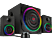 SPEEDLINK Gravity Carbon RGB - 2.1-PC-Lautsprechersystem (Schwarz)
