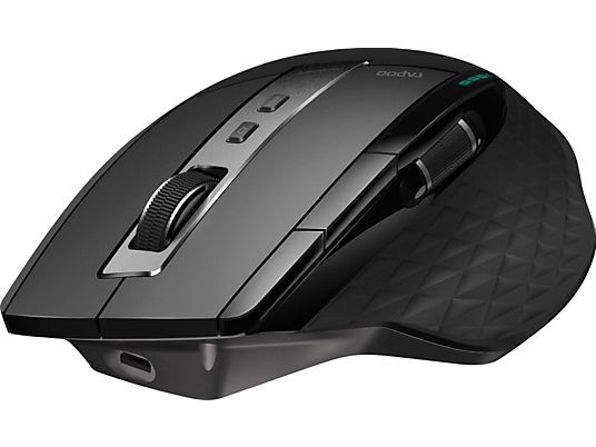 RAPOO MT750S - Mouse (Nero/Argento)