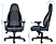 NOBLECHAIRS ICON - Chaise de jeu (Noir/bleu)